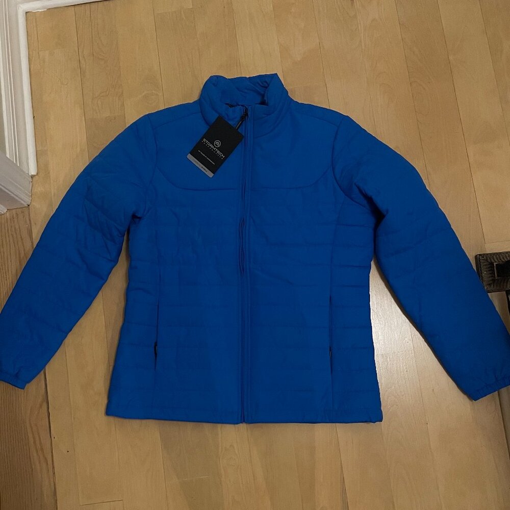 Stormtech Thermal Shell Jacket, Embroidered wrap gift from NBC show "new am"